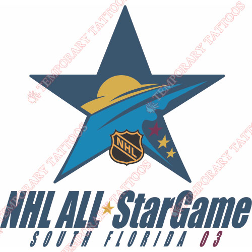 NHL All Star Game Customize Temporary Tattoos Stickers NO.17